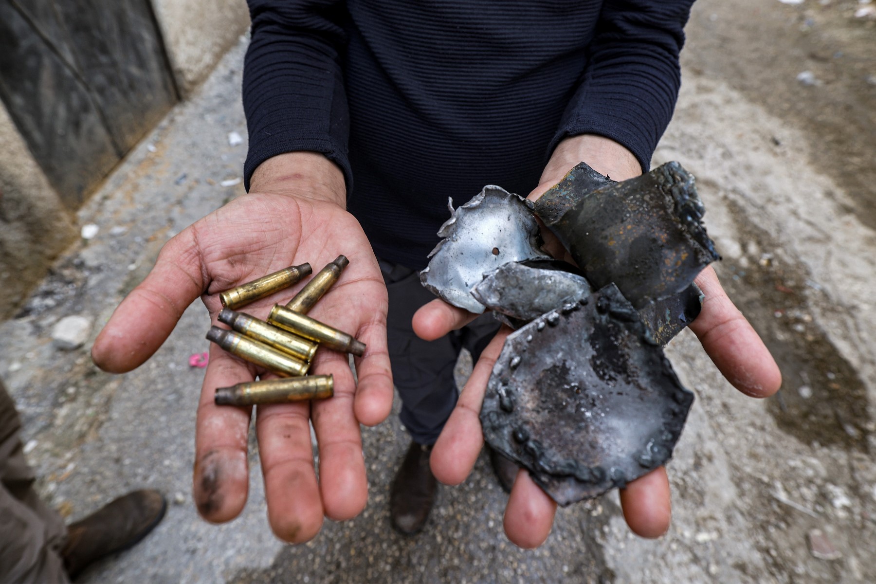 Violences au Proche-Orient: Sept Palestiniens et deux Israéliens blessés