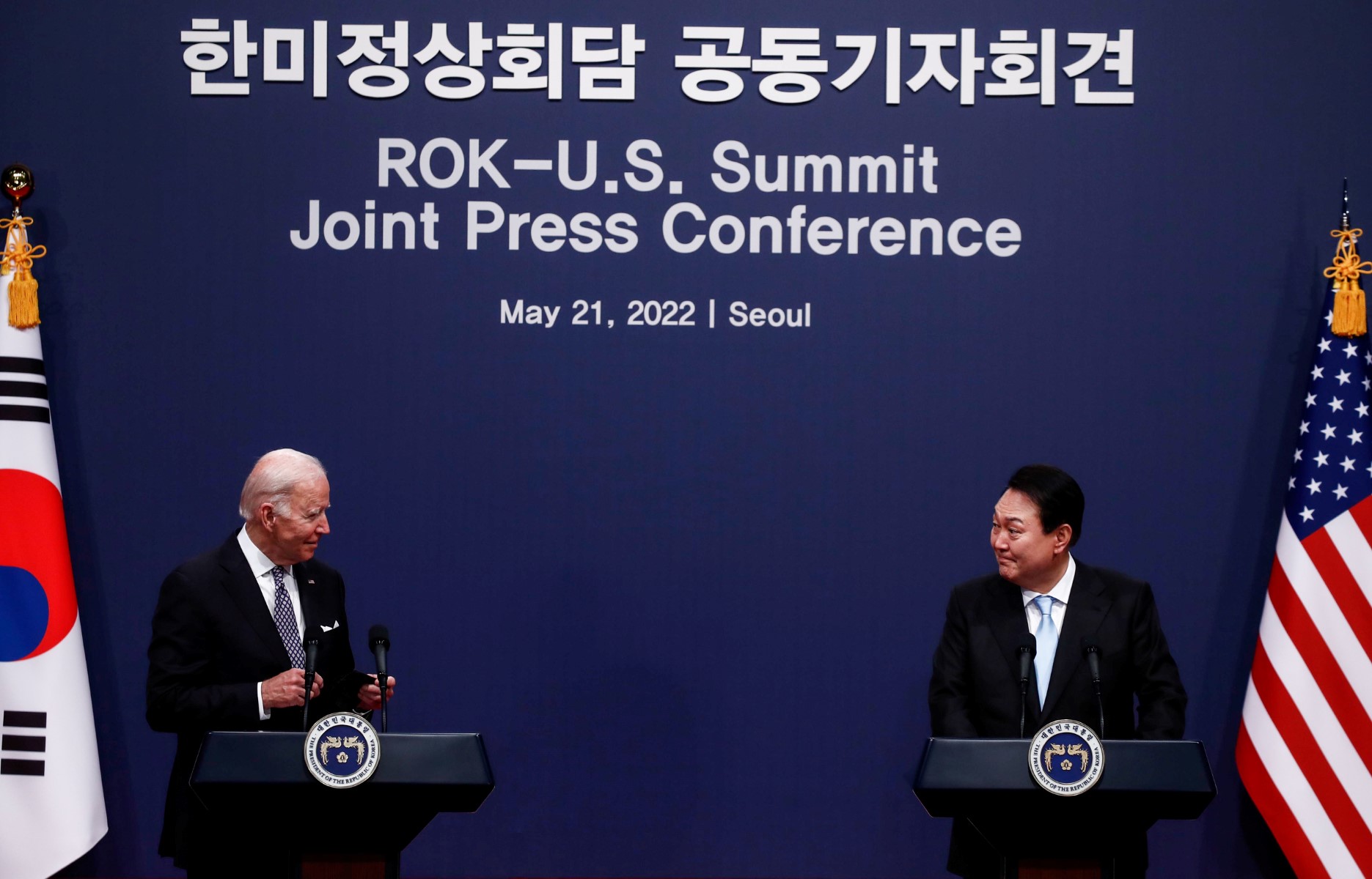 Le président sud-coréen à Washington, sur fond de coopération renforcée face à Pyongyang