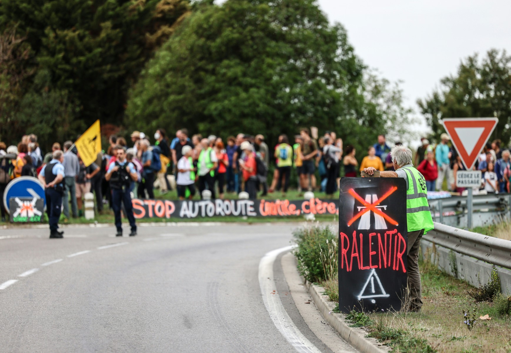 Autoroute Toulouse-Castres: Manifestation dans le Tarn contre ce projet «emblématique»