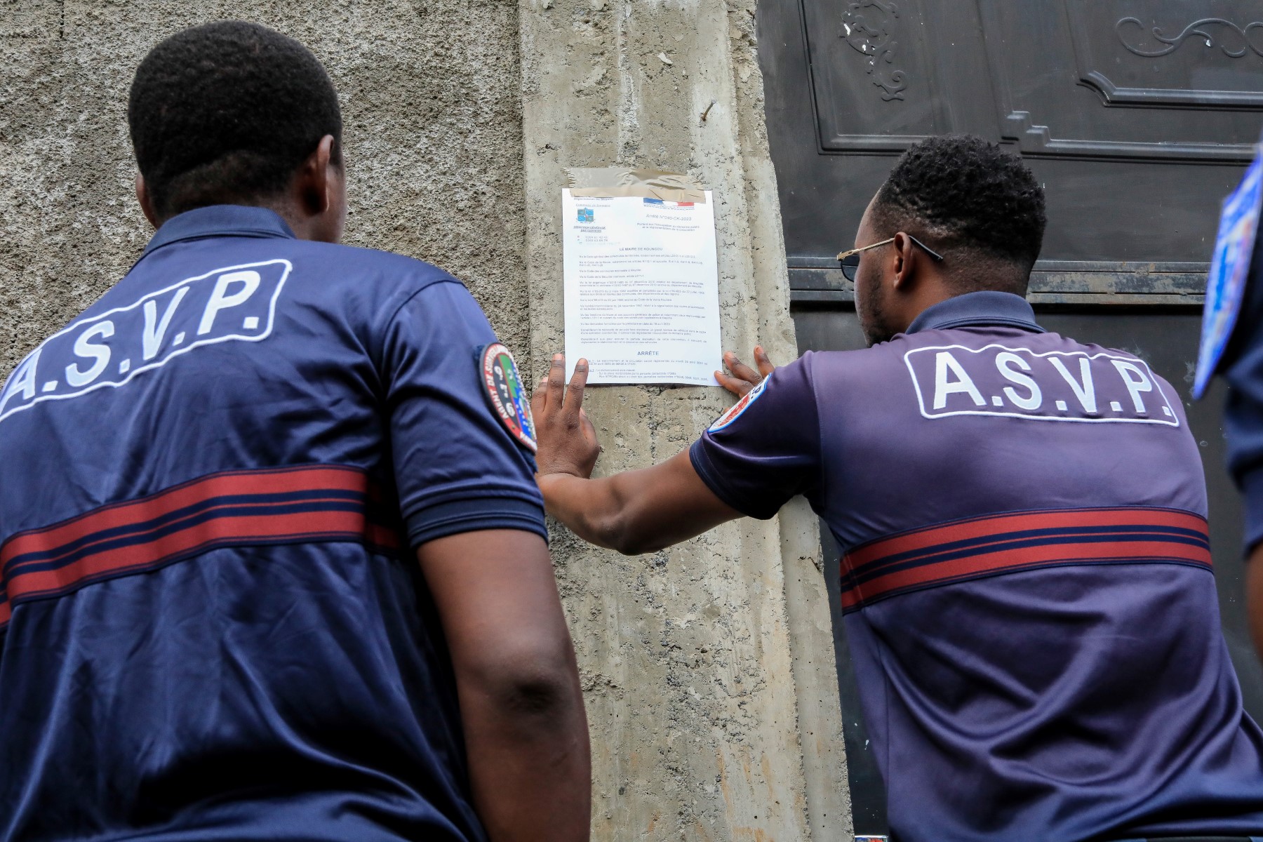 A Mayotte, les derniers jours du bidonville «Talus 2»