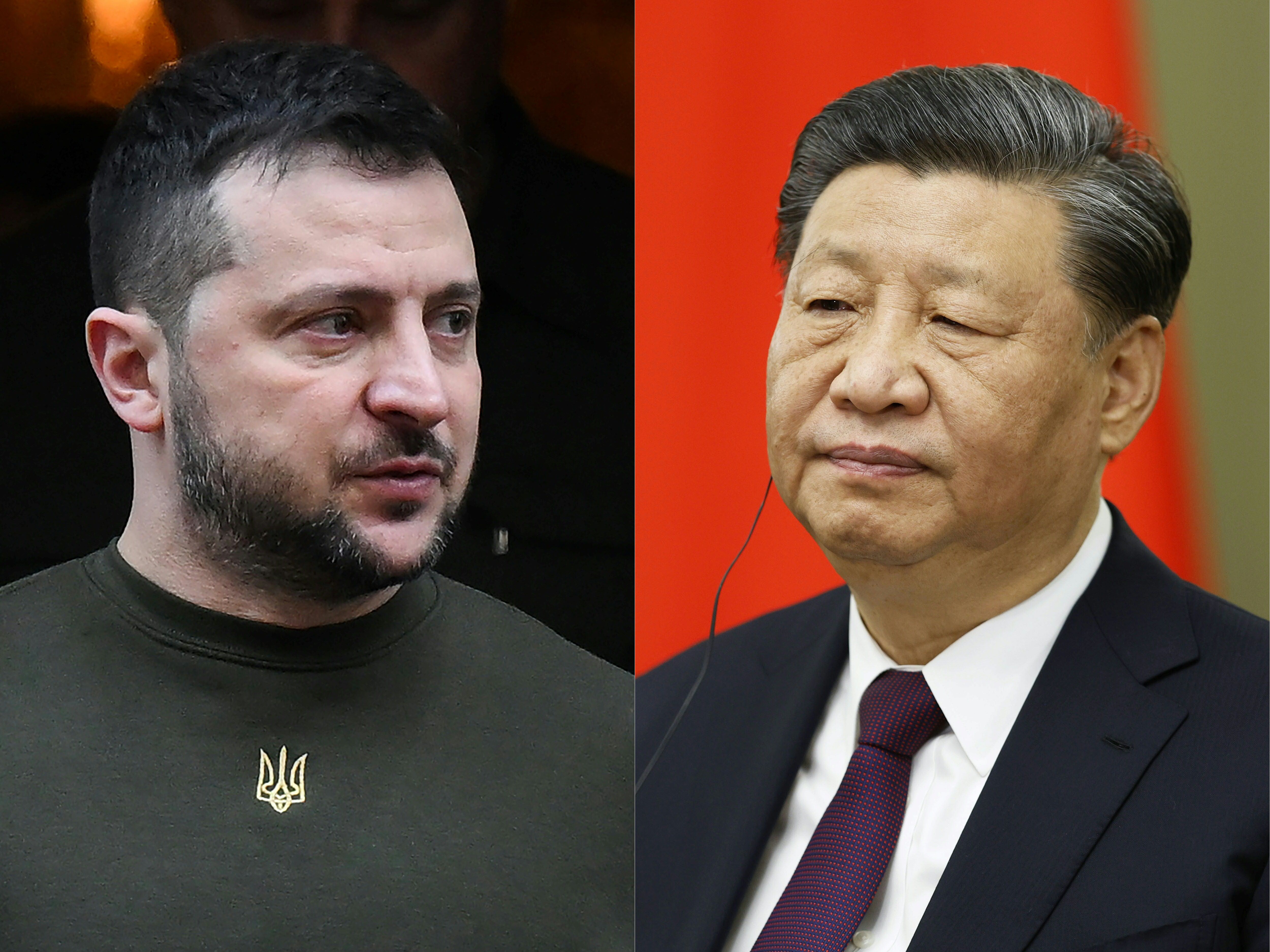 Xi assure à Zelensky être «du côté de la paix» et prône «la négociation»