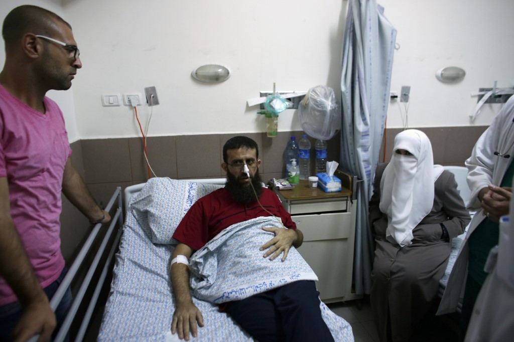 Grève de la faim: La santé d'un prisonnier palestinien se dégrade