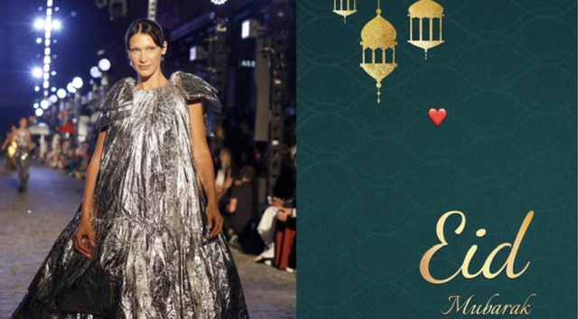 Le mannequin Bella Hadid souhaite une bonne fête de l’Aïd à ses fans