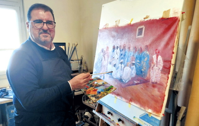 Amine Cherrak El-Ghosseli expose à la Galerie d’art Ezzou’Art à Alger: Du rêve à la lumière