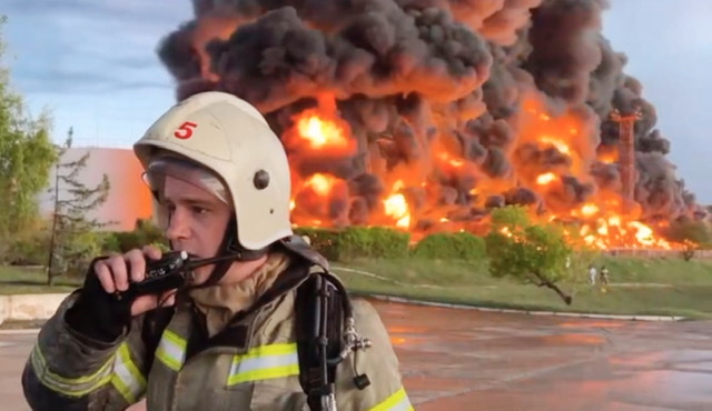 Attaque de drones contre un dépôt de pétrole en Crimée annexée par la Russie
