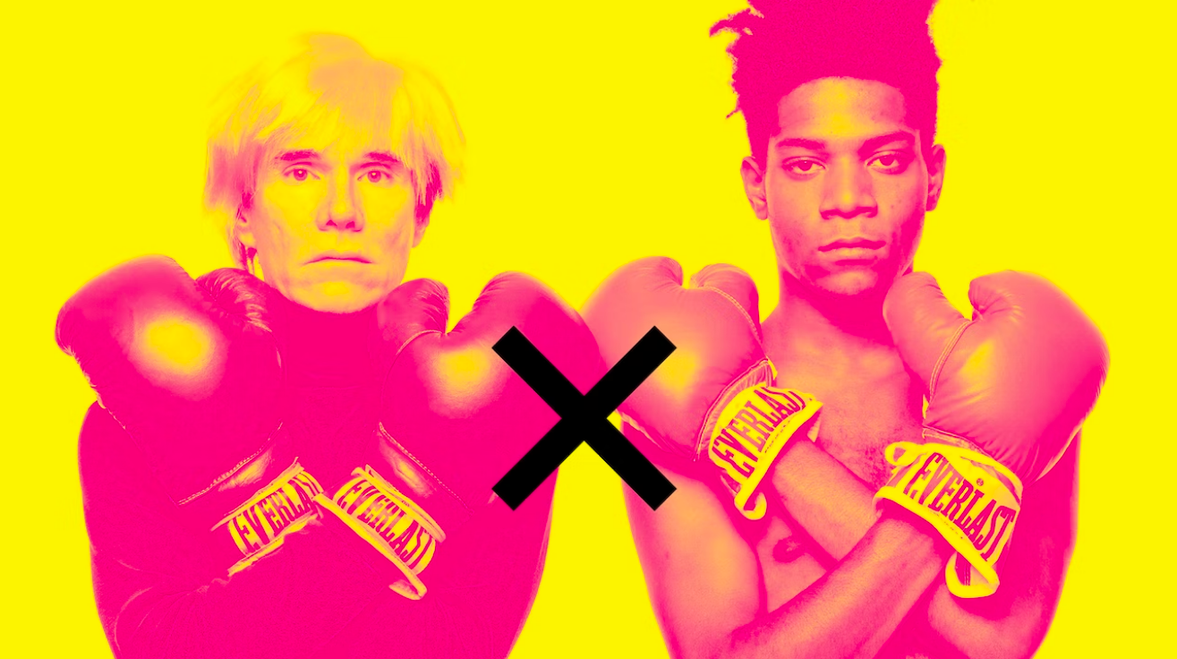 «Basquiat × Warhol, à quatre mains»