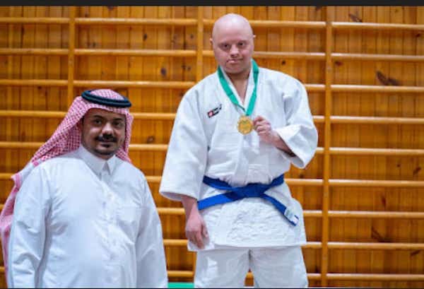 La présence de Hamza sur le tatami laisse présager que rien ne lui est impossible (fournie)