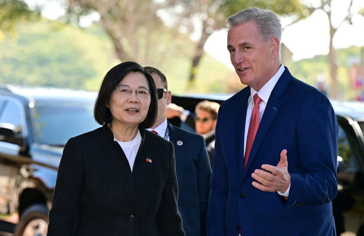 En Californie, la présidente taïwanaise salue le soutien «indéfectible» des Etats-Unis