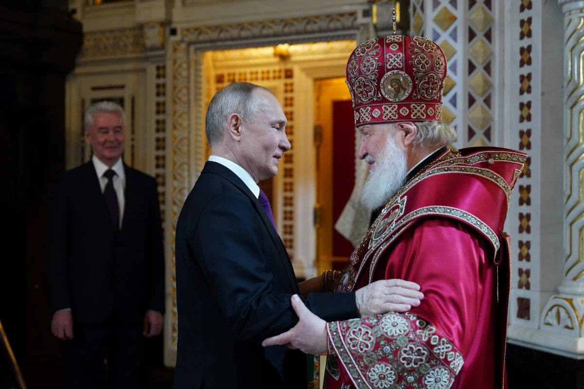 A l'occasion de la Pâque orthodoxe, Poutine salue le rôle «consolidant» de l'Eglise