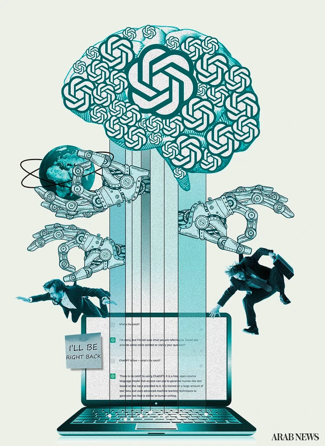 L'essor des chatbots d'IA évoque un avenir partagé entre utopie et dystopie