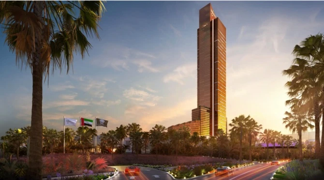 Wynn Al Marjan a récemment dévoilé les plans et les rendus de son projet à Ras Al Khaimah, aux Émirats arabes unis. (Source : Wynn Resorts)