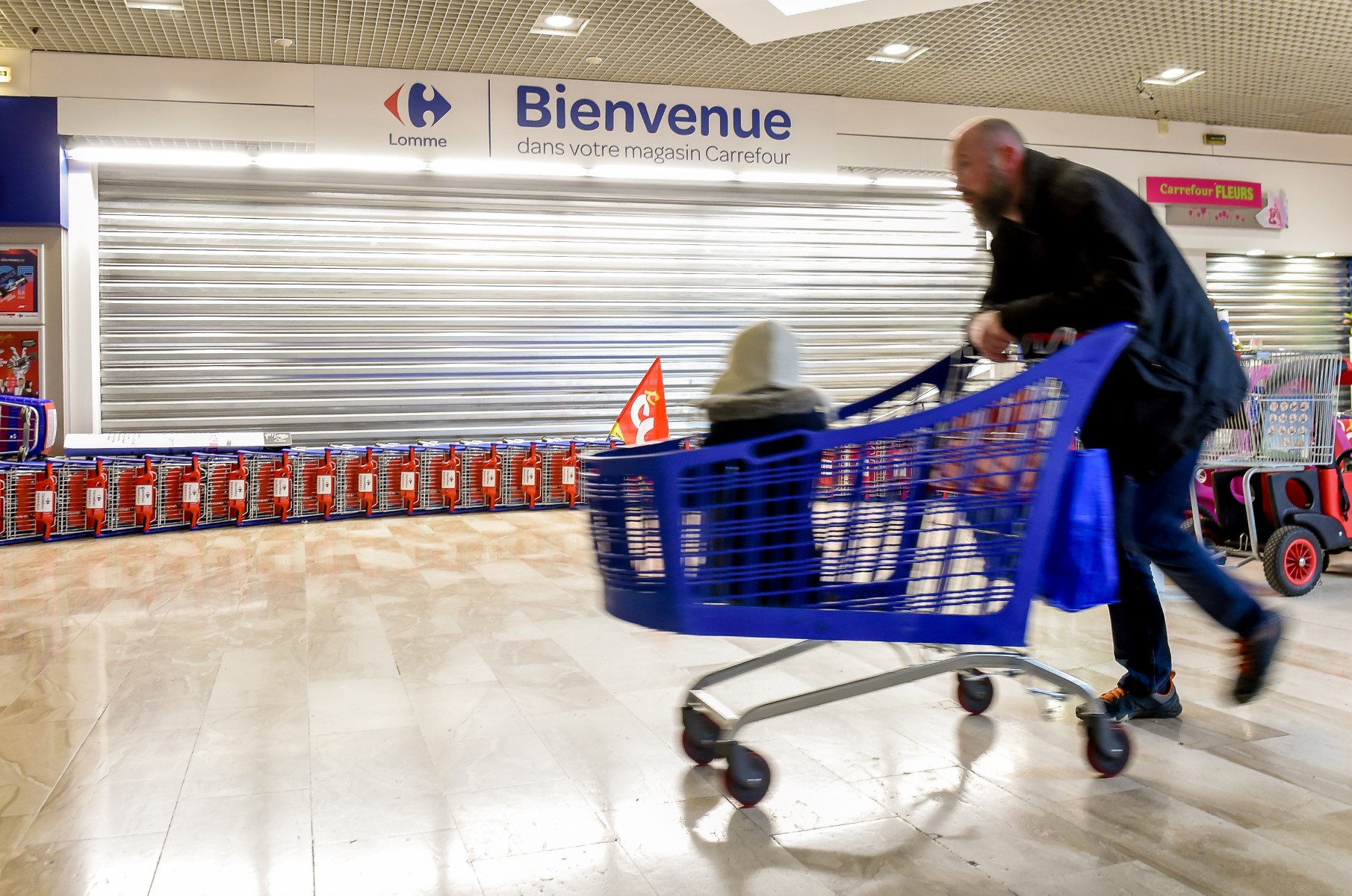 Caddie arrête sa production de chariots en plastique