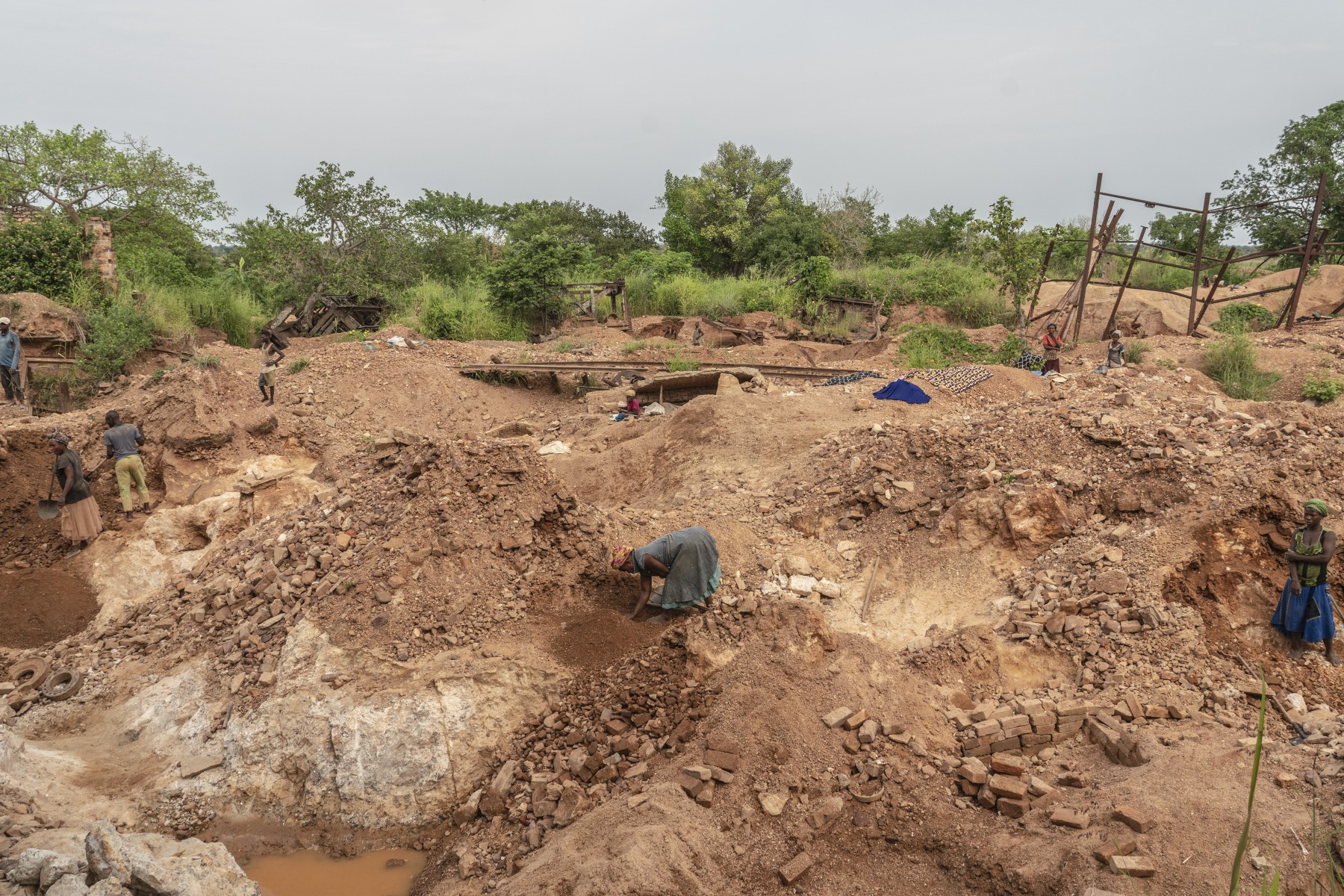 RDC: 6 morts dans un éboulement dans une mine de diamants