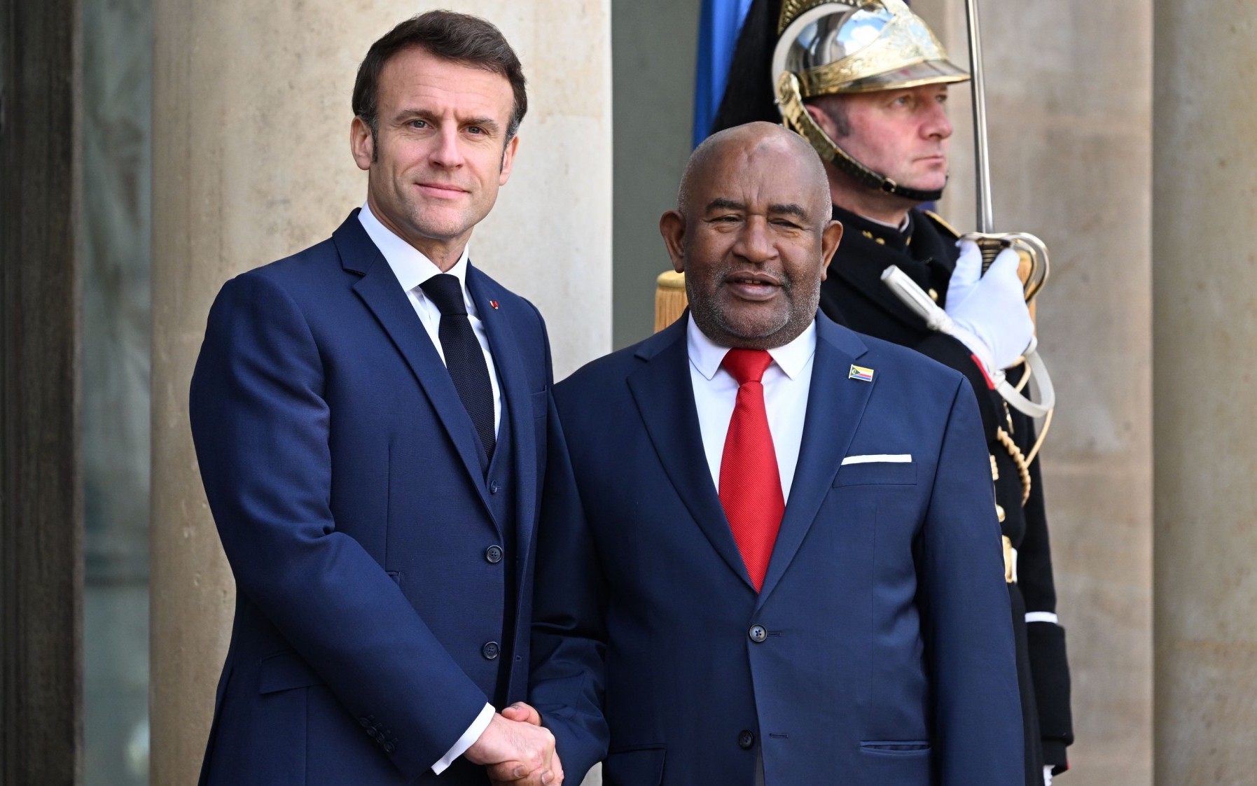 Tensions autour de Mayotte: le président français a reçu son homologue comorien