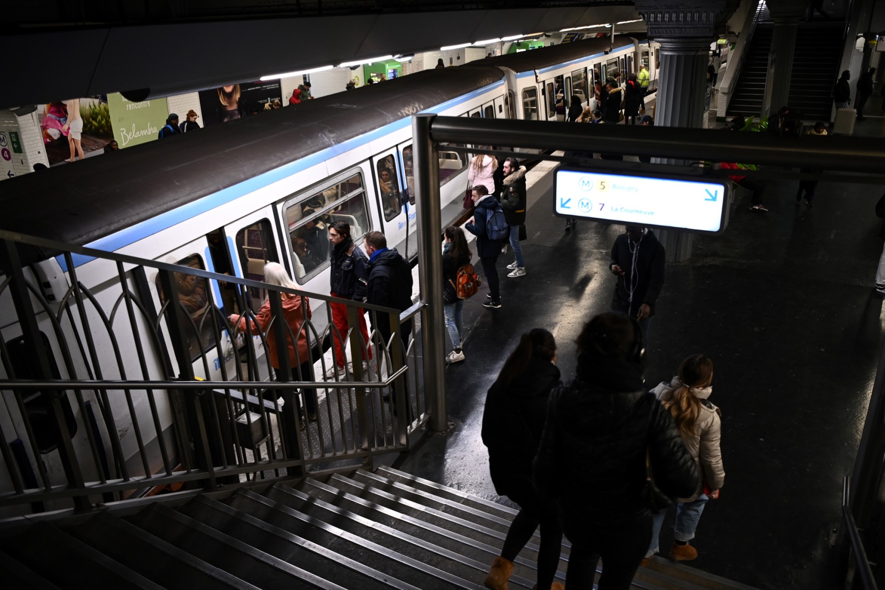 Une nouvelle étude s'inquiète de la pollution de l'air dans le métro parisien