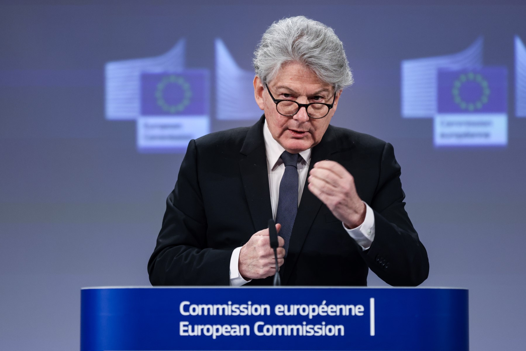 Breton invite les géants du numérique à accepter un audit «à blanc» avant les nouvelles règles européennes