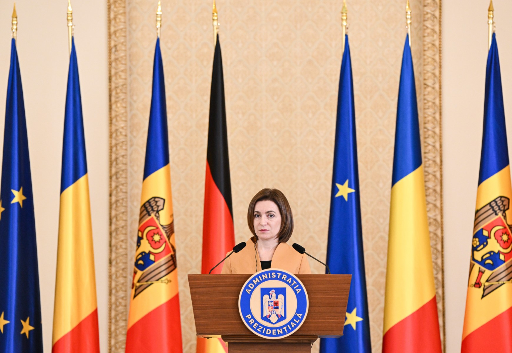 La Moldavie veut entrer dans l'UE «dès que possible» face à la menace russe, dit sa présidente