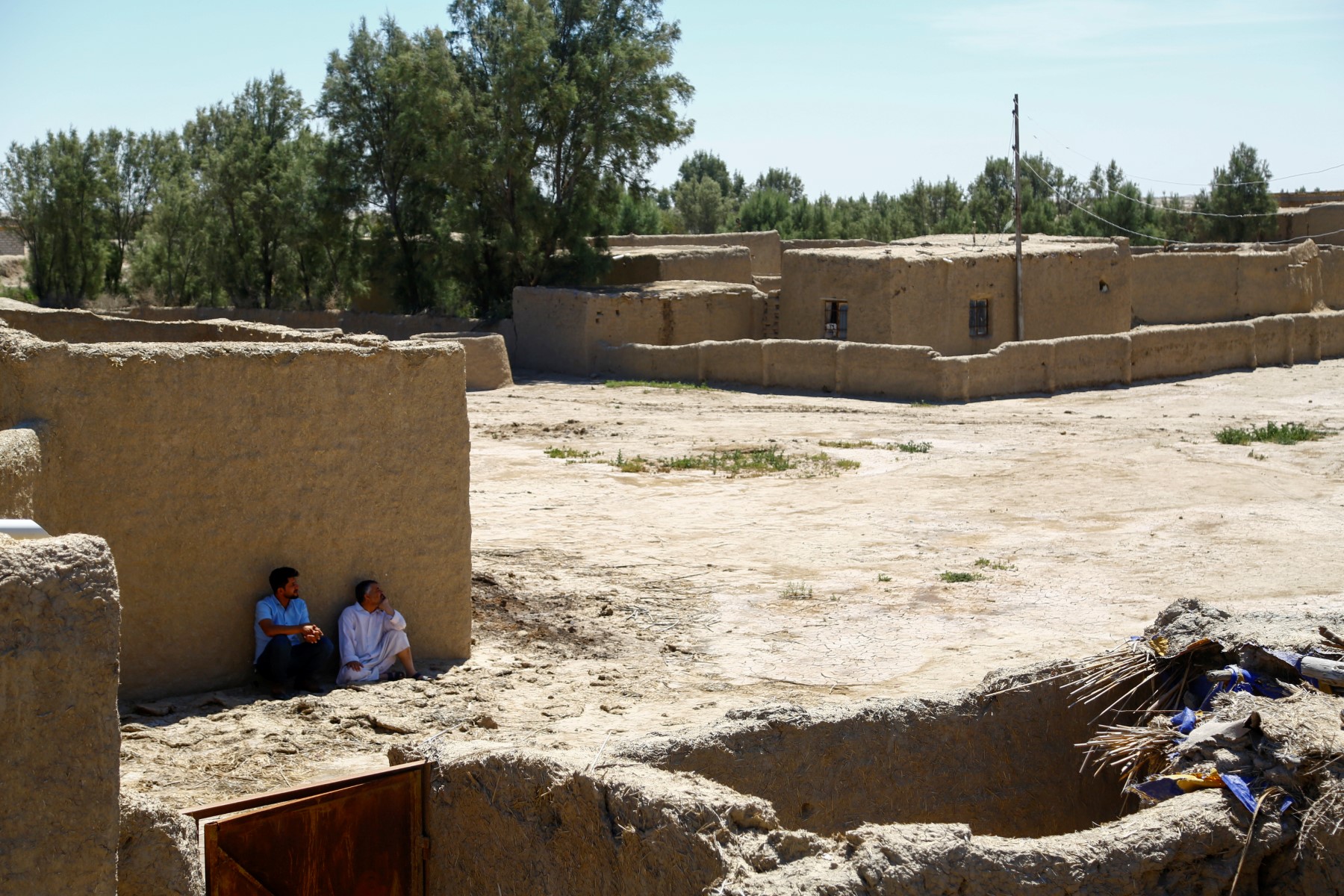 En Irak où l'eau manque, les déplacés climatiques fuient les champs pour la ville