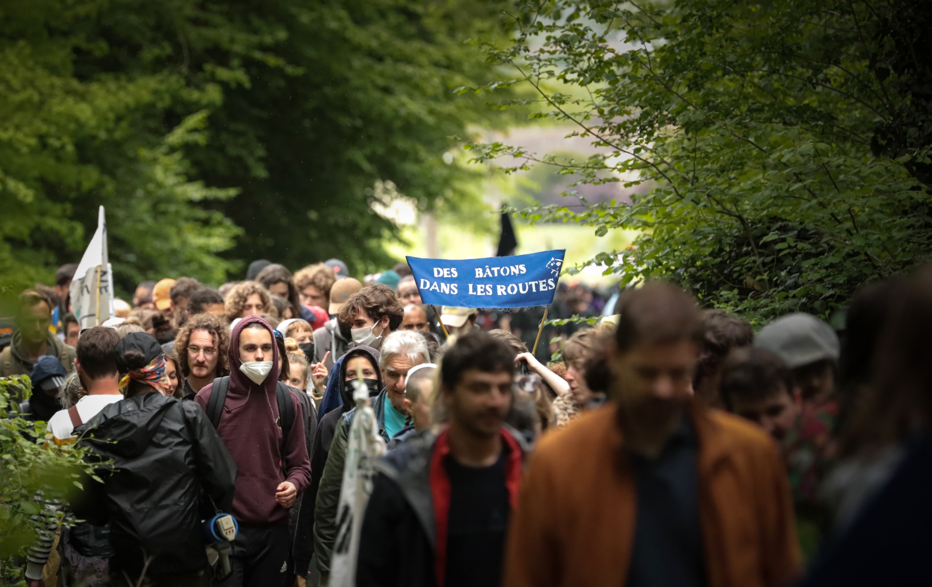 Un millier de personnes dénoncent le projet de contournement est de Rouen