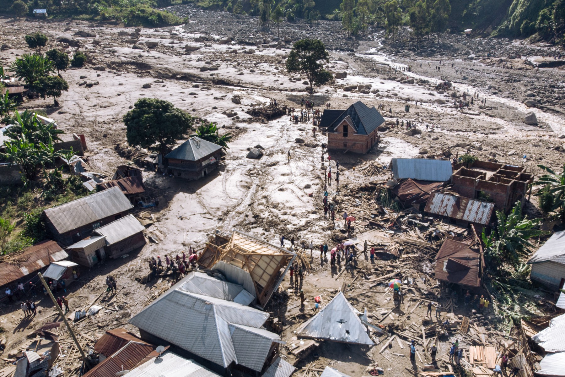 Inondations meurtrières : comme «la fin du monde» dans l'est de la RDC