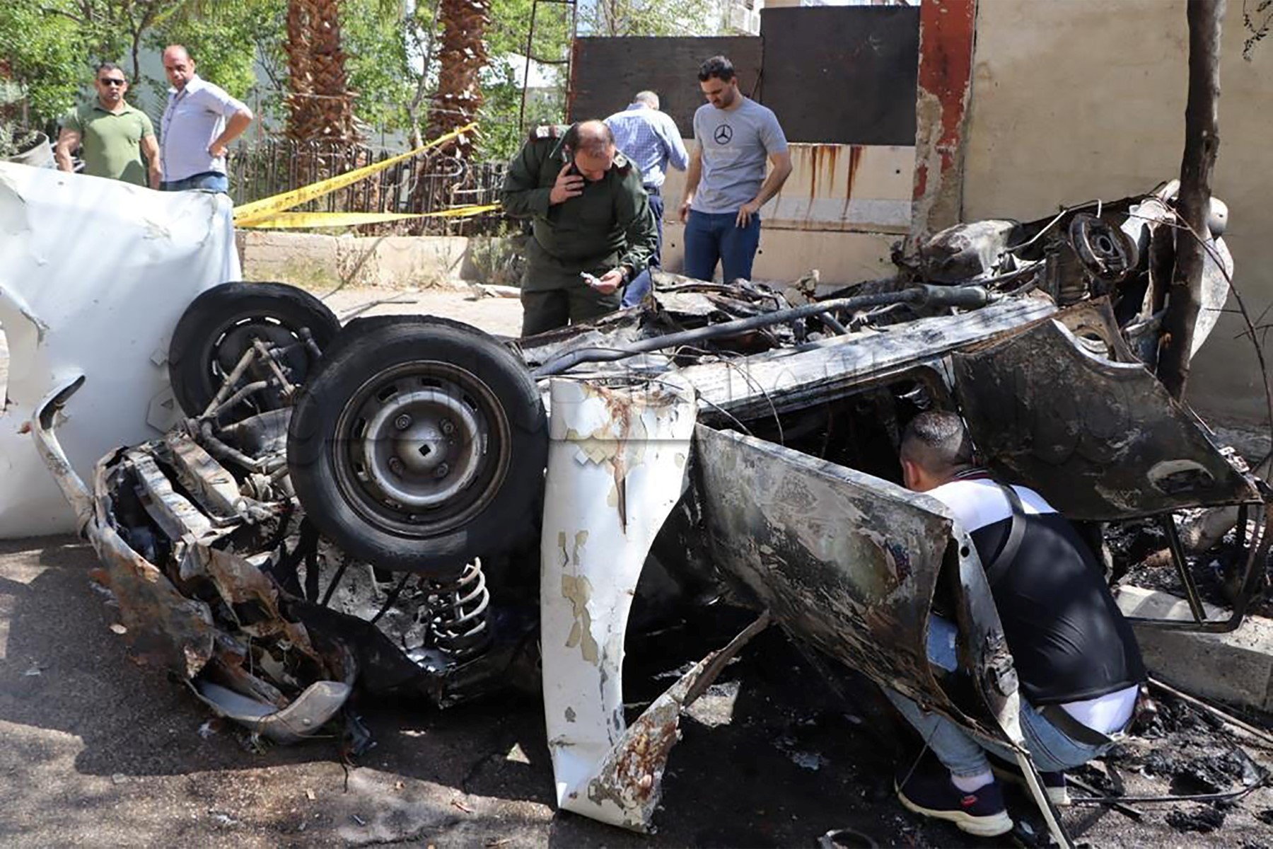 Attentat contre la police à Damas: le bilan s'élève à deux morts