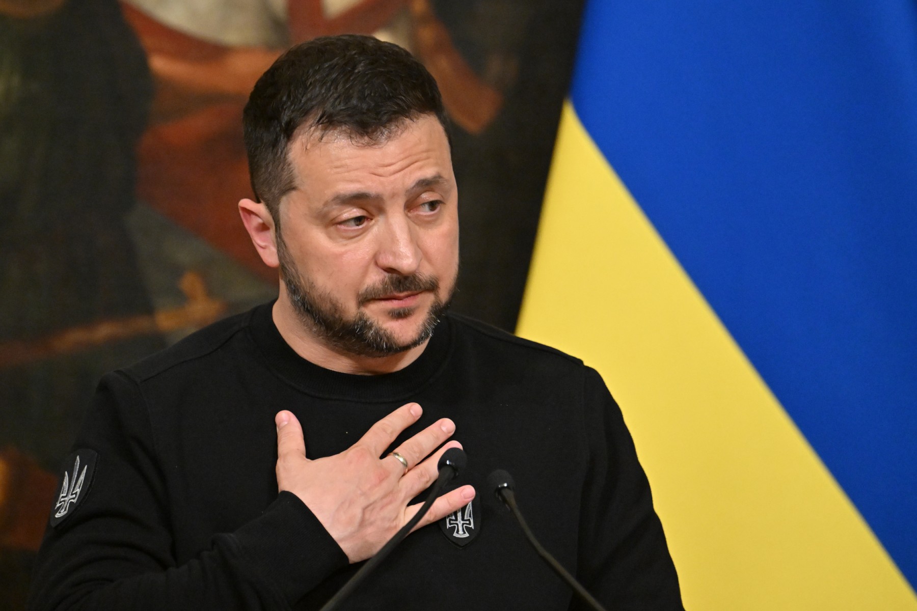 Le président ukrainien annonce être arrivé en Allemagne pour une visite