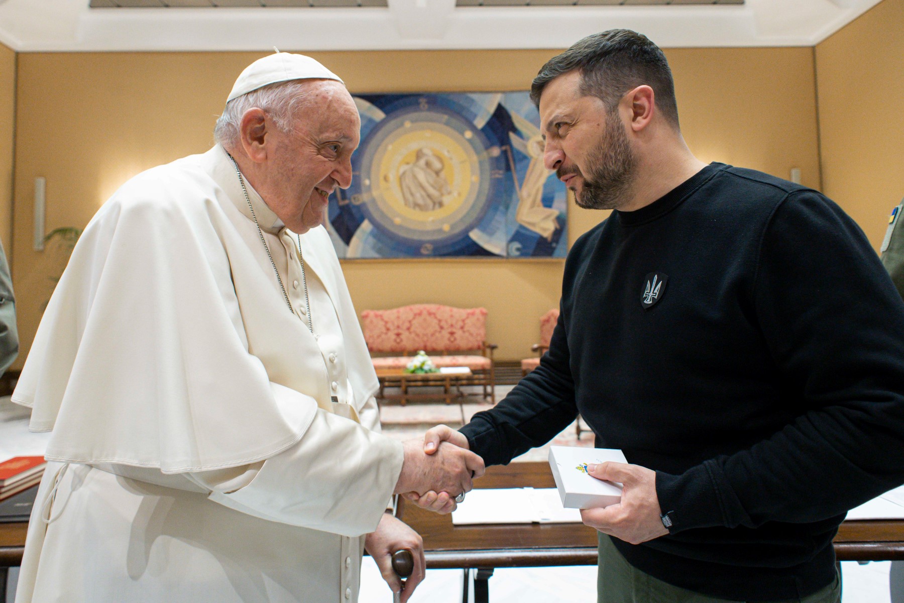 Le président Zelensky au Vatican pour rencontrer le pape François