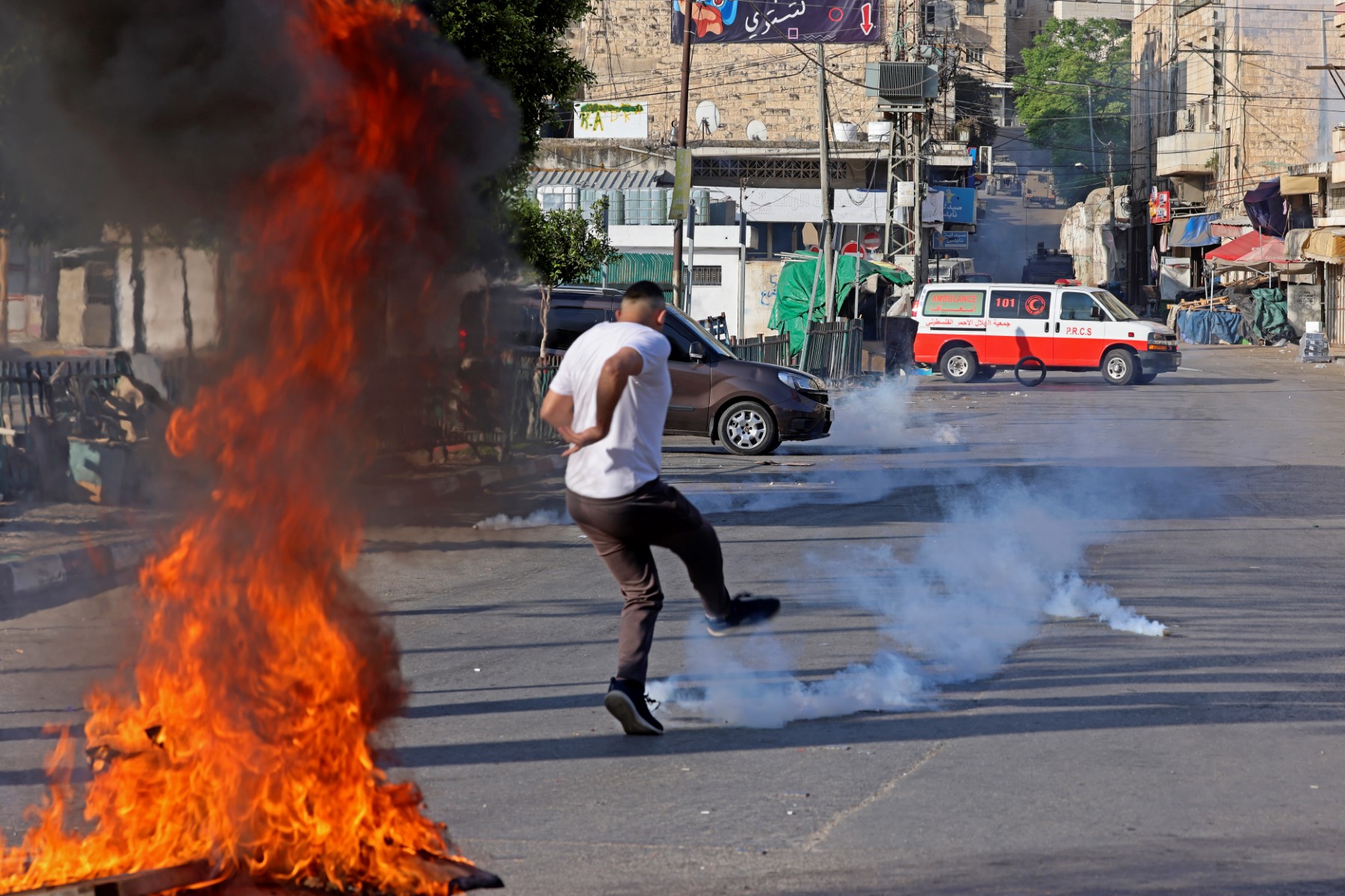 Un Palestinien tué en Cisjordanie par des tirs israéliens