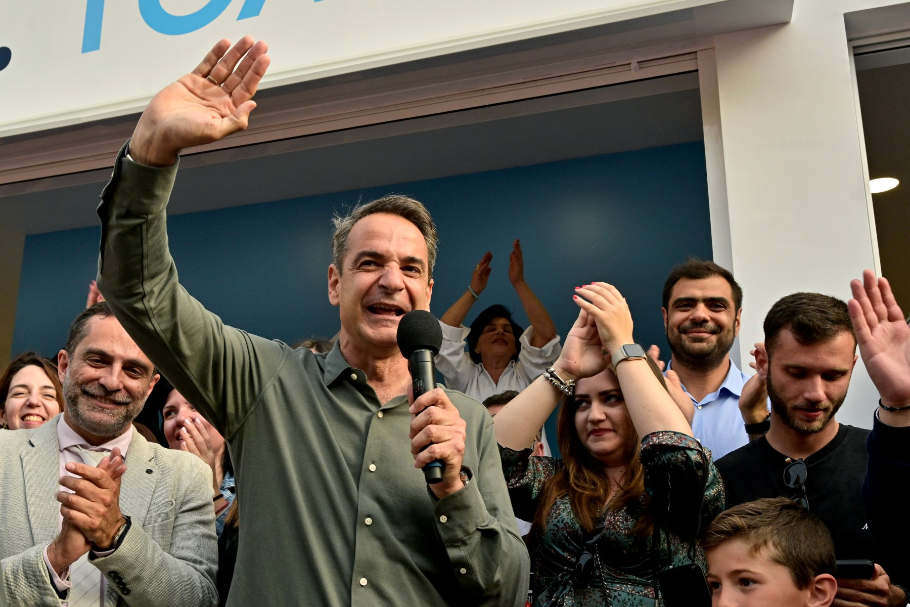 Elections en Grèce: le conservateur Mitsotakis face à deux rivaux de gauche