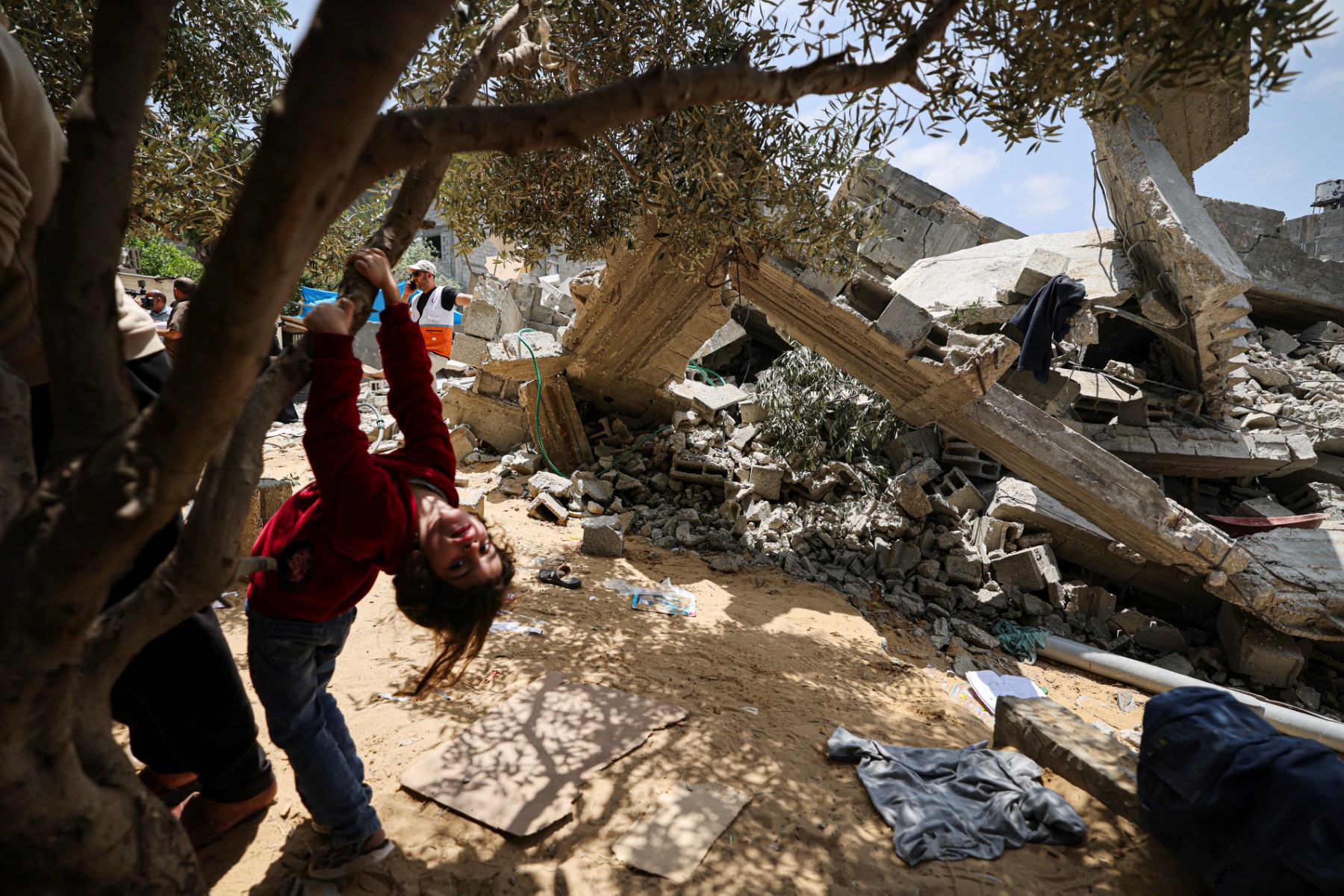 A Gaza, des familles à la rue après les récentes hostilités avec Israël