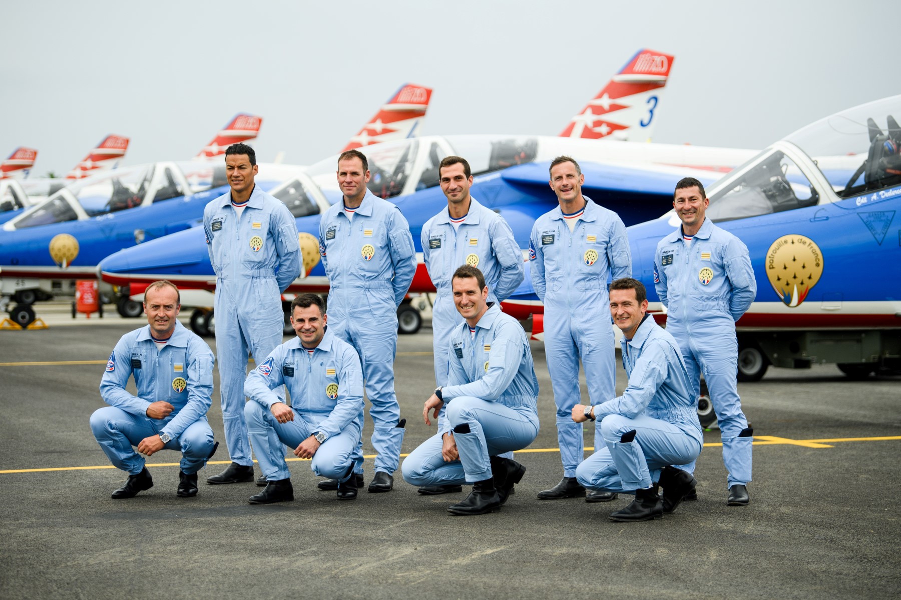 La Patrouille de France fête ses 70 ans devant des milliers de fans