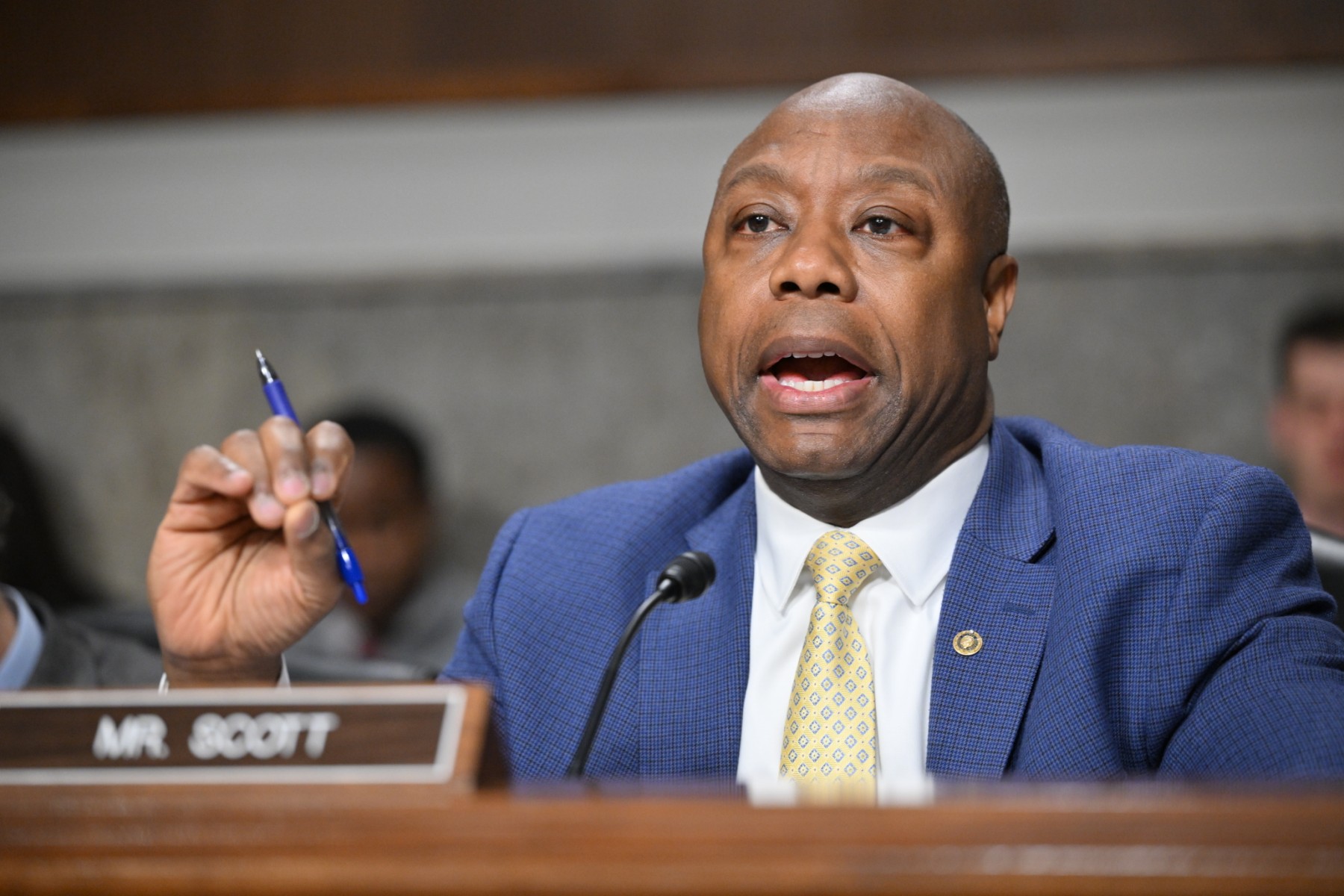 Tim Scott espère devenir le premier président républicain noir des Etats-Unis