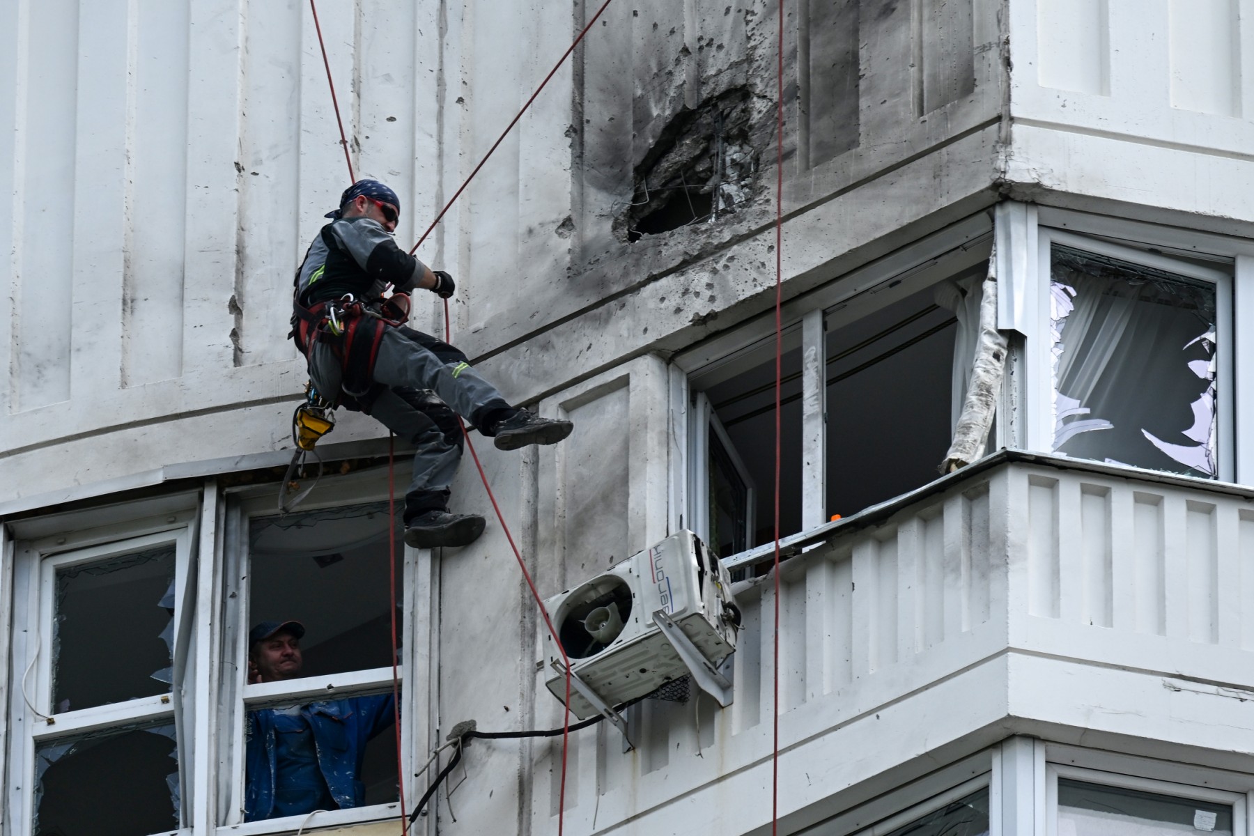 Attaque de drones sans précédent sur Moscou, Kiev de nouveau frappée