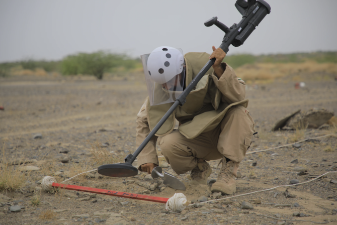 Un projet mené par l'Arabie saoudite élimine 400 000 mines terrestres au Yémen