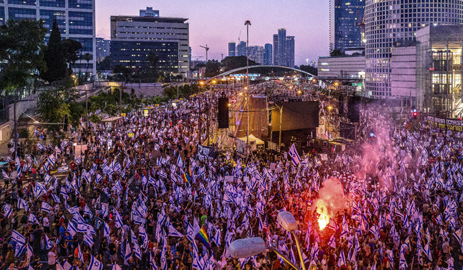 Nouvelles manifestations contre la réforme judiciaire en Israël