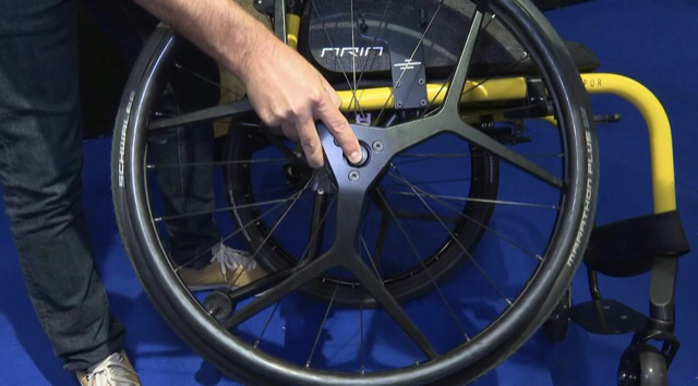 Le concours Lépine récompense un système de freinage de fauteuils roulants