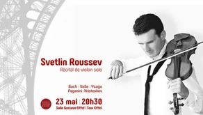 Svetlin Roussev : Le Récital de violon à la Tour Eiffel