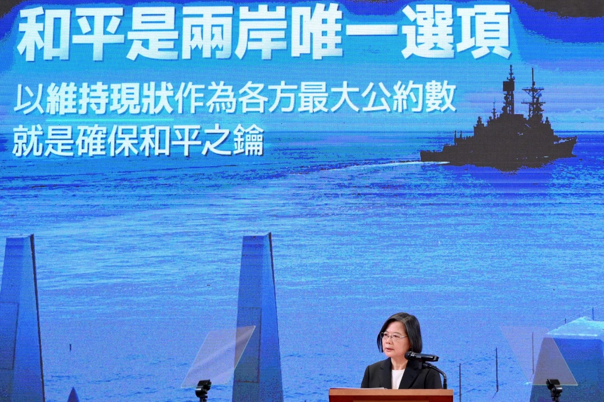 La présidente taïwanaise promet de maintenir le «statu quo» avec Pékin