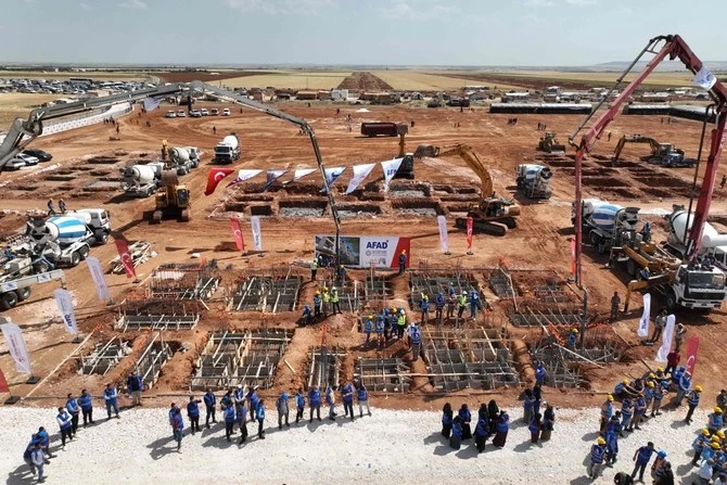 La Turquie entame des travaux pour bâtir 240 000 logements en vue de rapatrier les réfugiés dans le nord de la Syrie