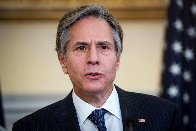 Le secrétaire d’État américain, Antony Blinken, arrive en Arabie saoudite