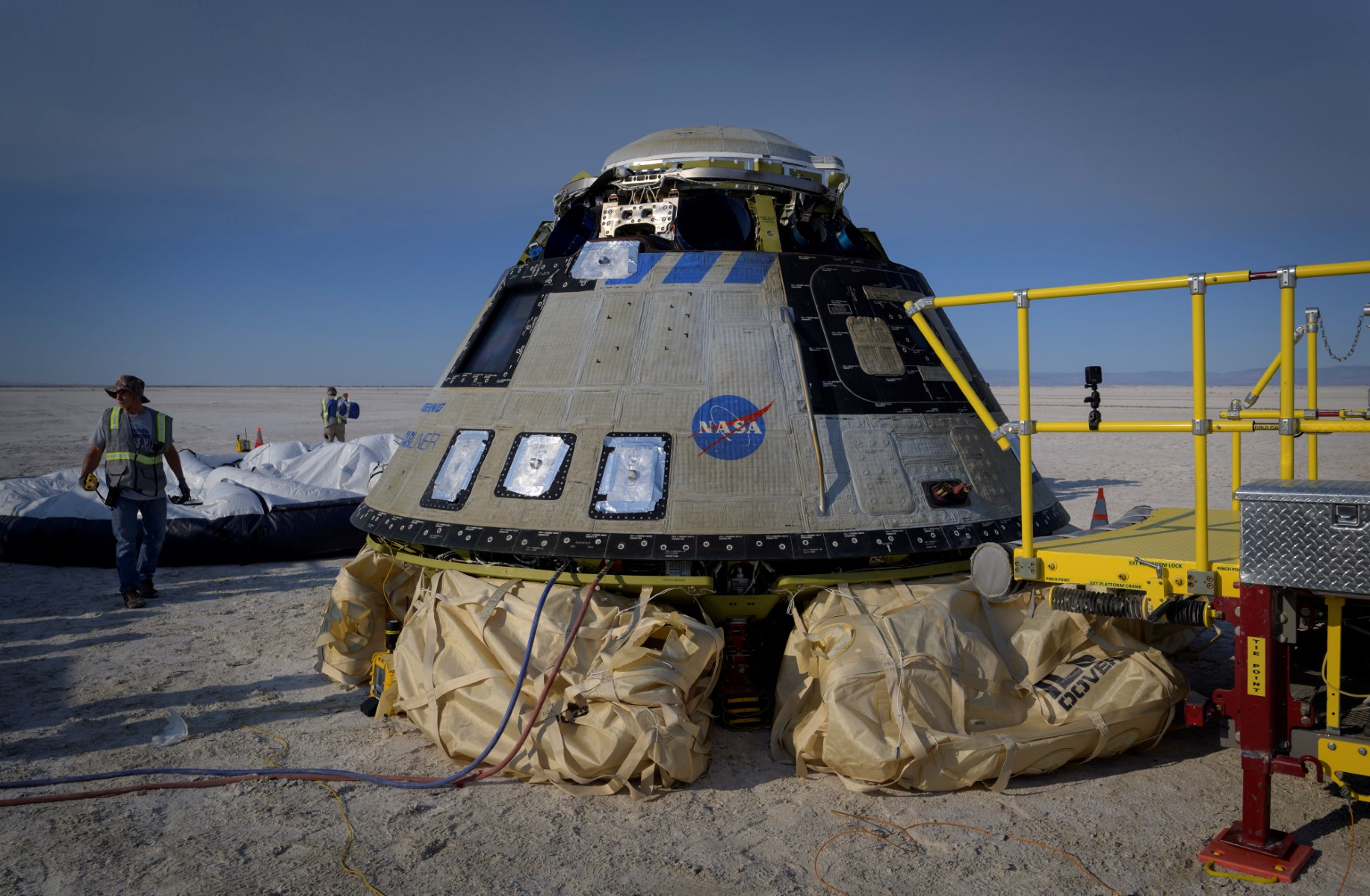 Enième report du premier vol spatial habité de la capsule de Boeing