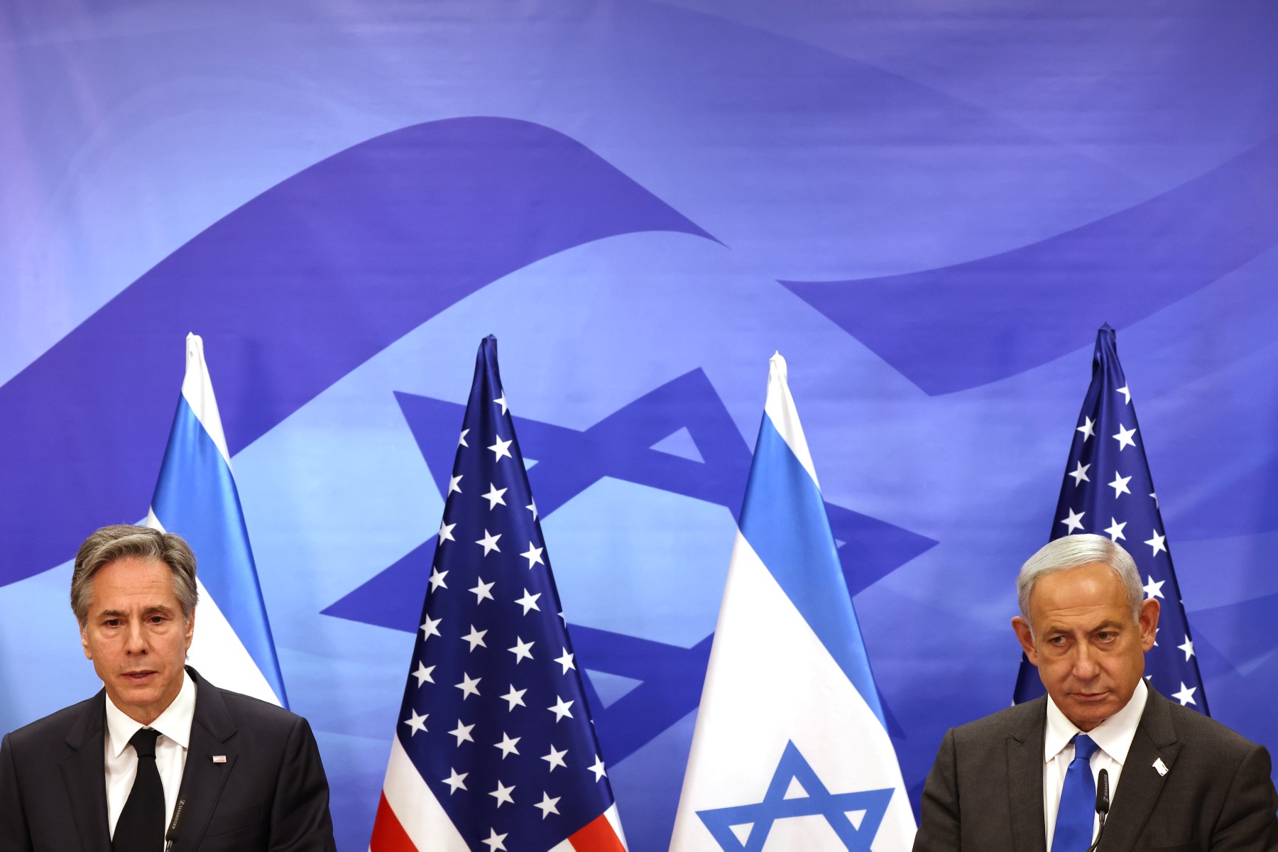 Blinken a évoqué la question de l'Etat palestinien avec Netanyahou
