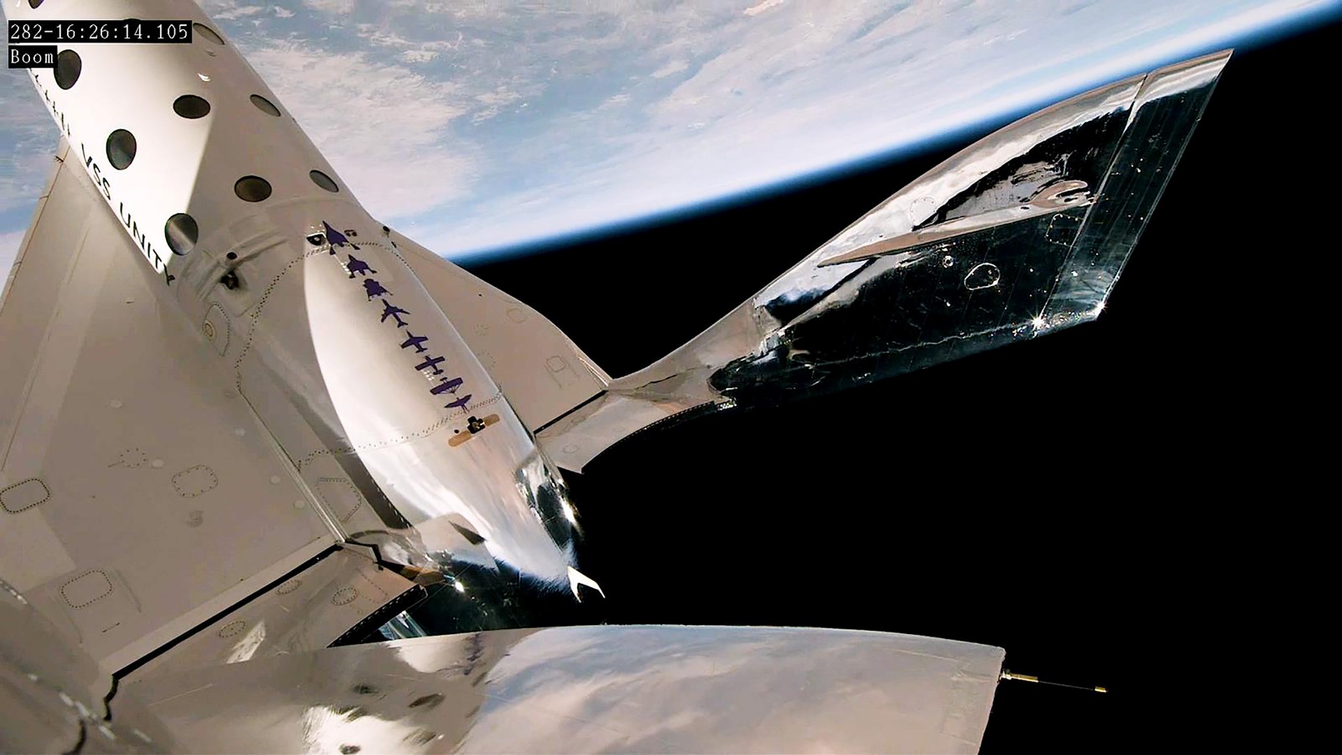 Virgin Galactic a emmené ses premiers clients dans l'espace