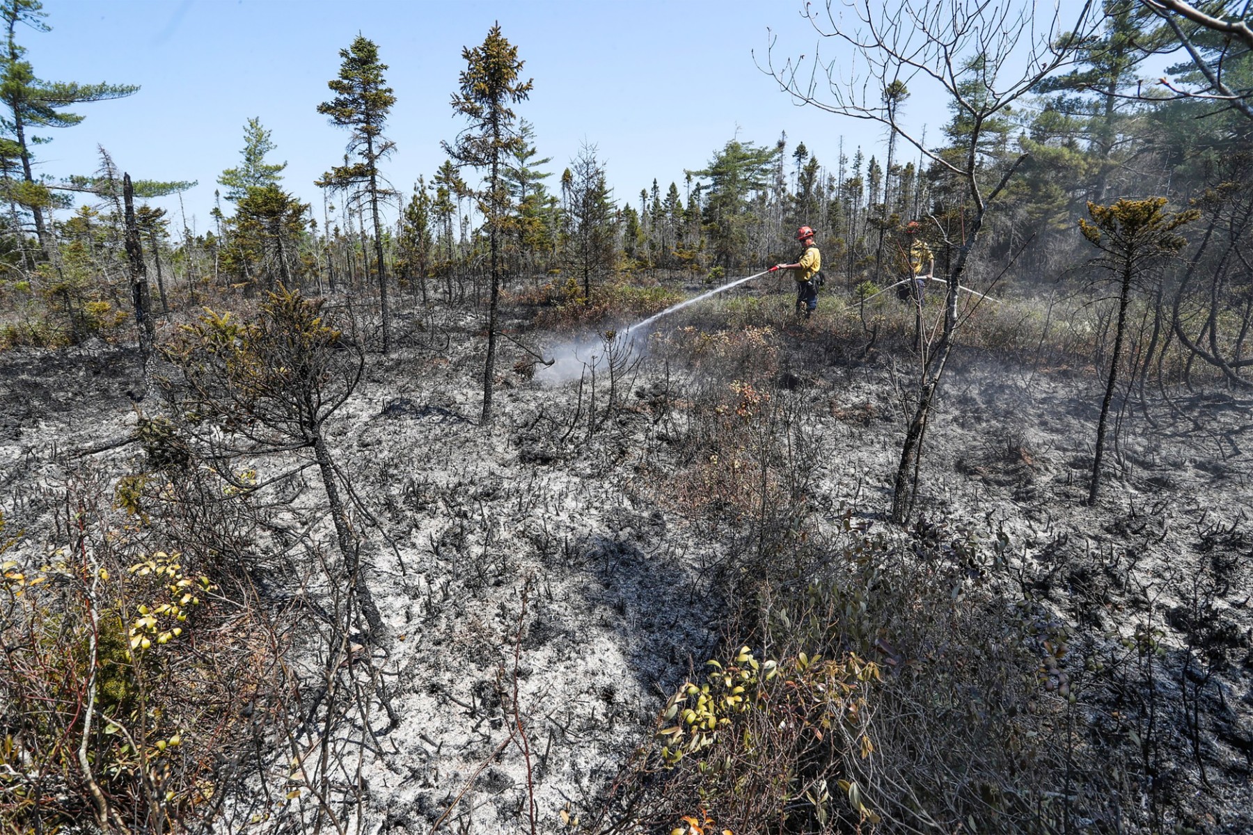 Les incendies s'intensifient à nouveau dans l'ouest du Canada