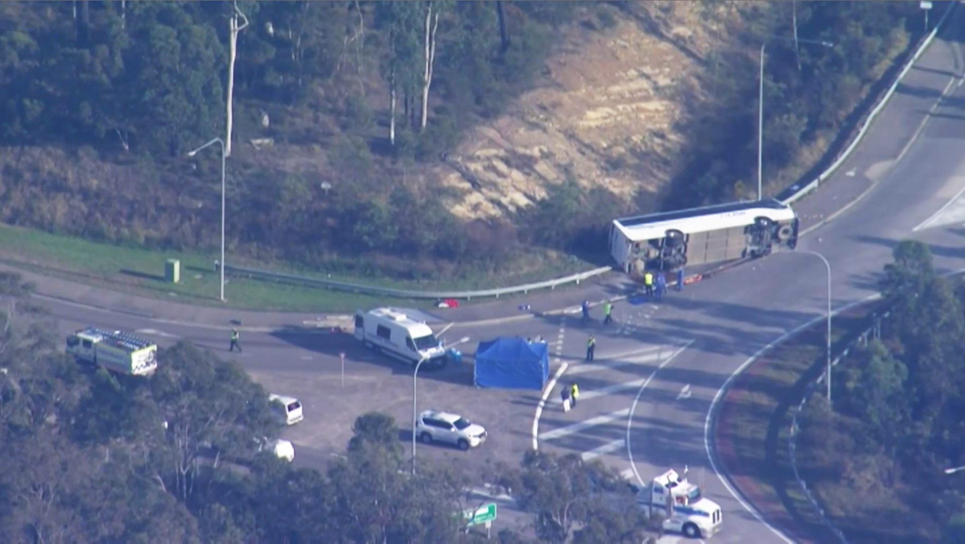 Australie: dix morts dans un accident de car après un mariage