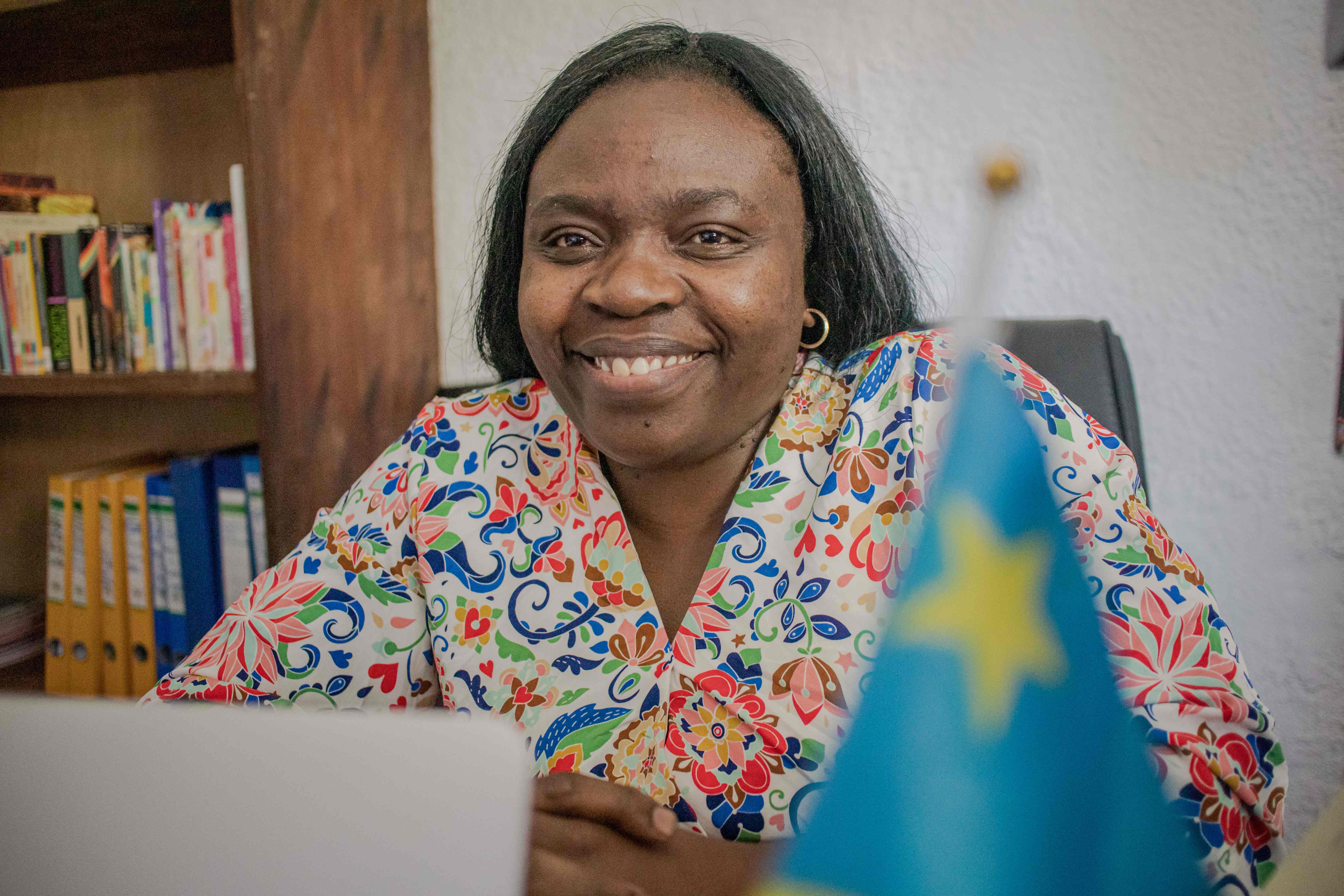 Femme, handicapée et candidate à la présidentielle en RDC