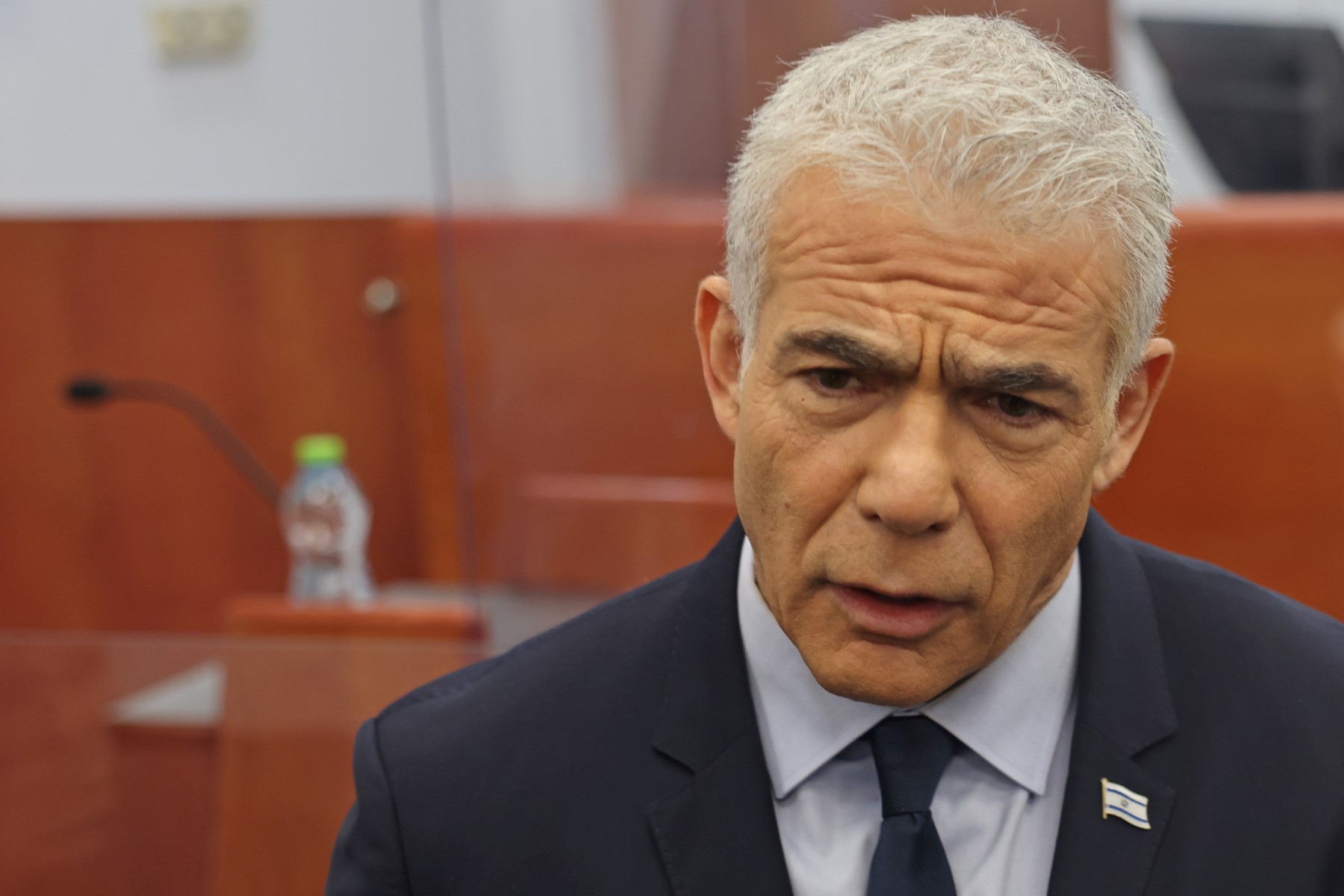 Israël: l'opposant Yaïr Lapid témoigne au procès pour corruption de Netanyahu