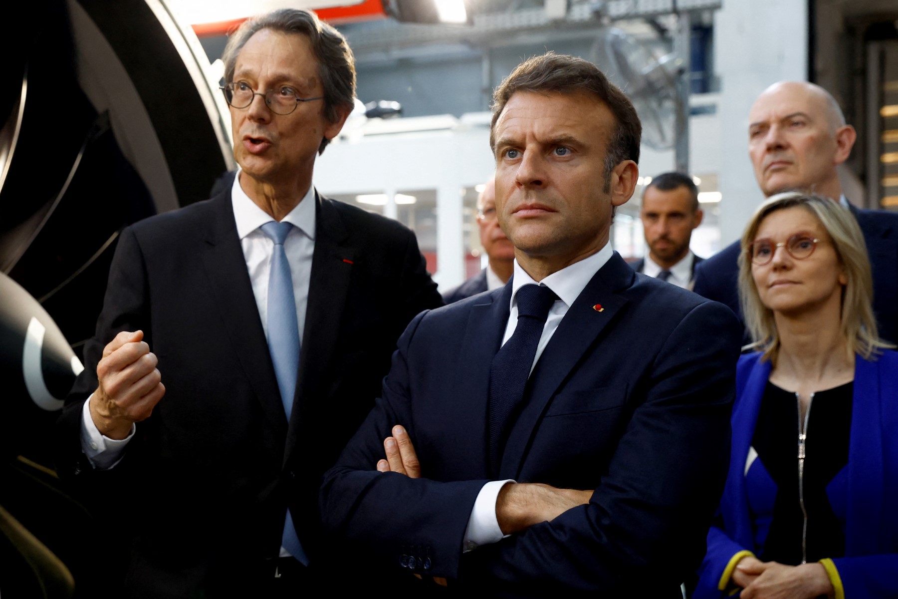 Macron veut faire de la France un champion de l'avion vert