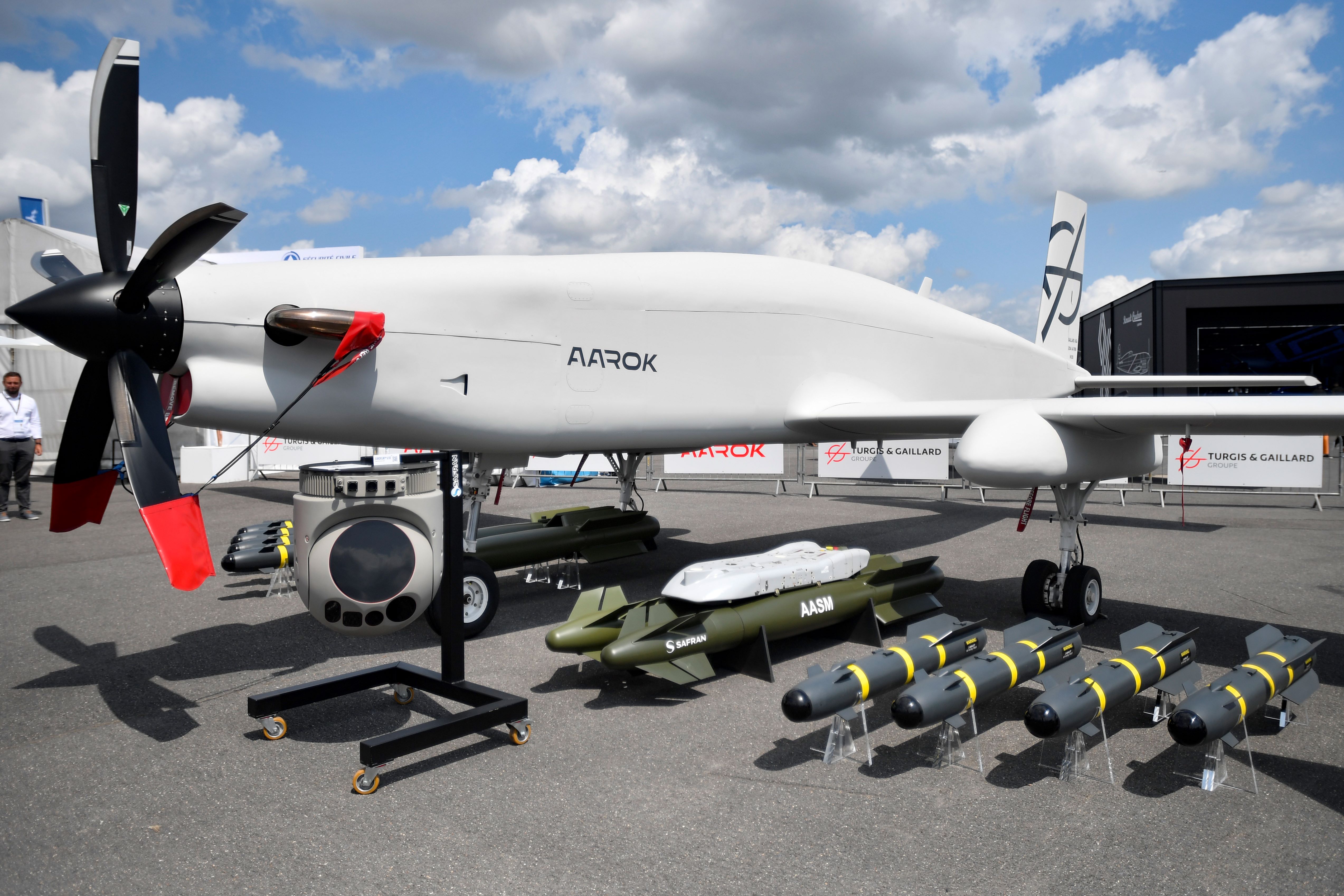 Les drones en stars du salon du Bourget