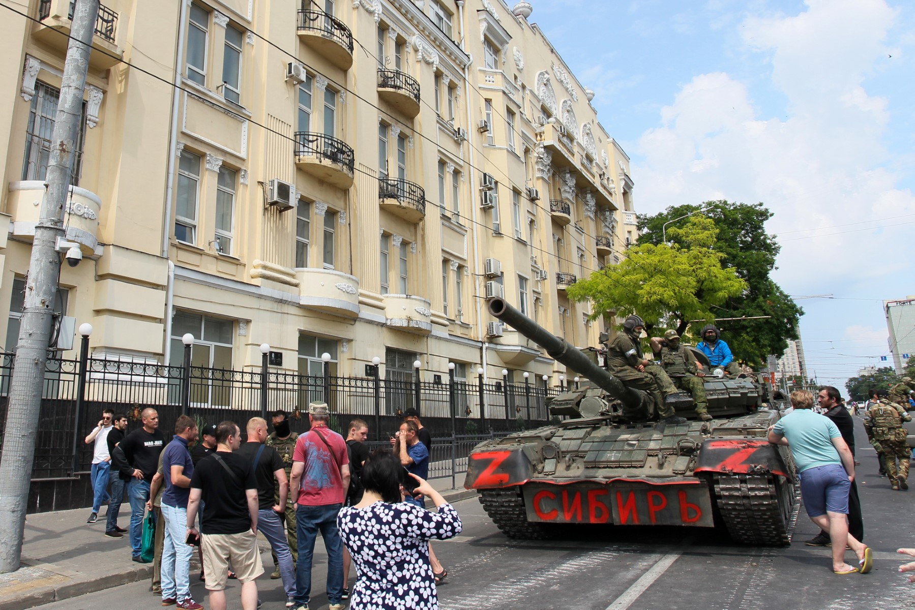 «Très heureux»: des Ukrainiens ravis de la rébellion de Wagner en Russie